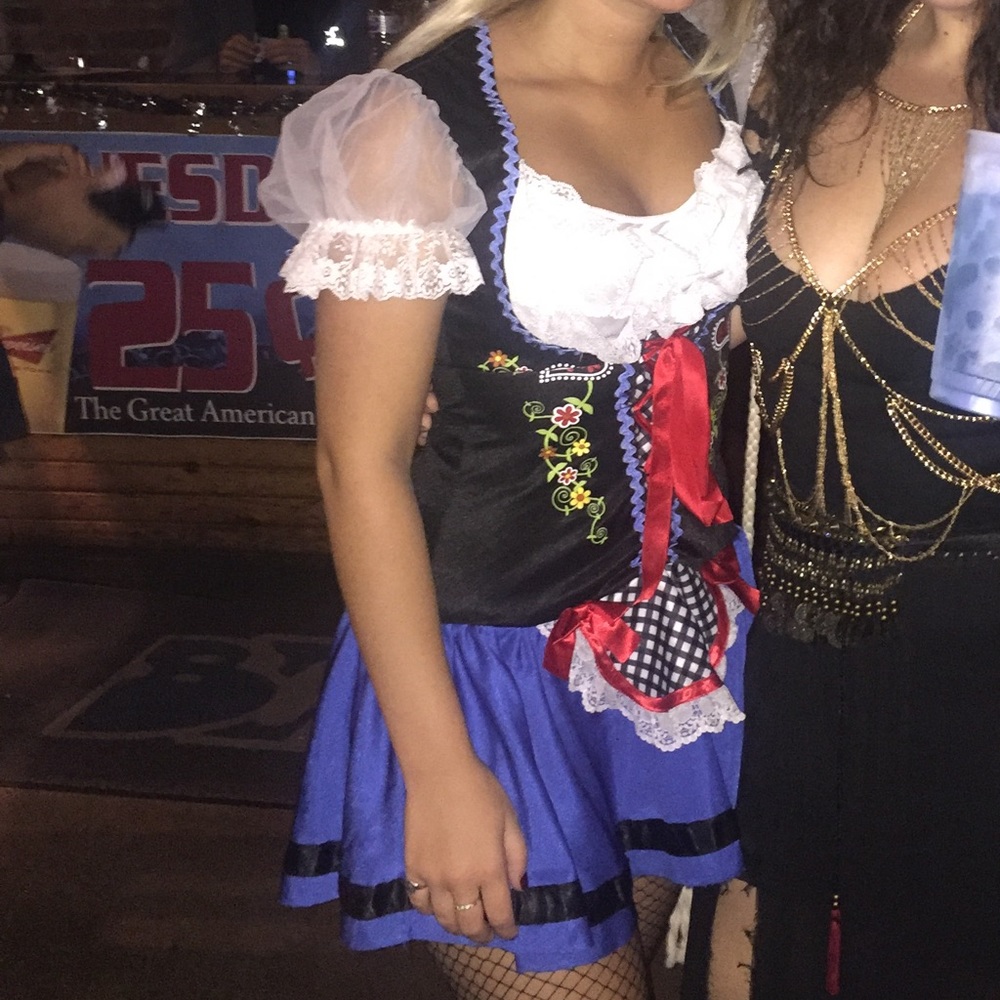 German Oktoberfest / Alice in wonderland costume